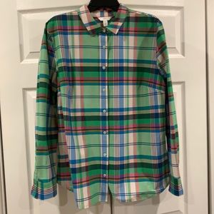Like New 1901 Rainbow Plaid Shirt - Size (US) 12